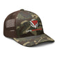 Camouflage trucker hat